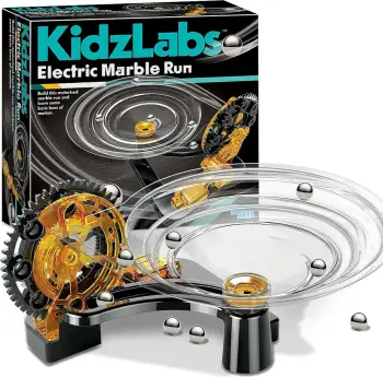 Lodër edukative Kidzlabs Electric Marble Run, pistë mermeri elektrike, për fëmijë