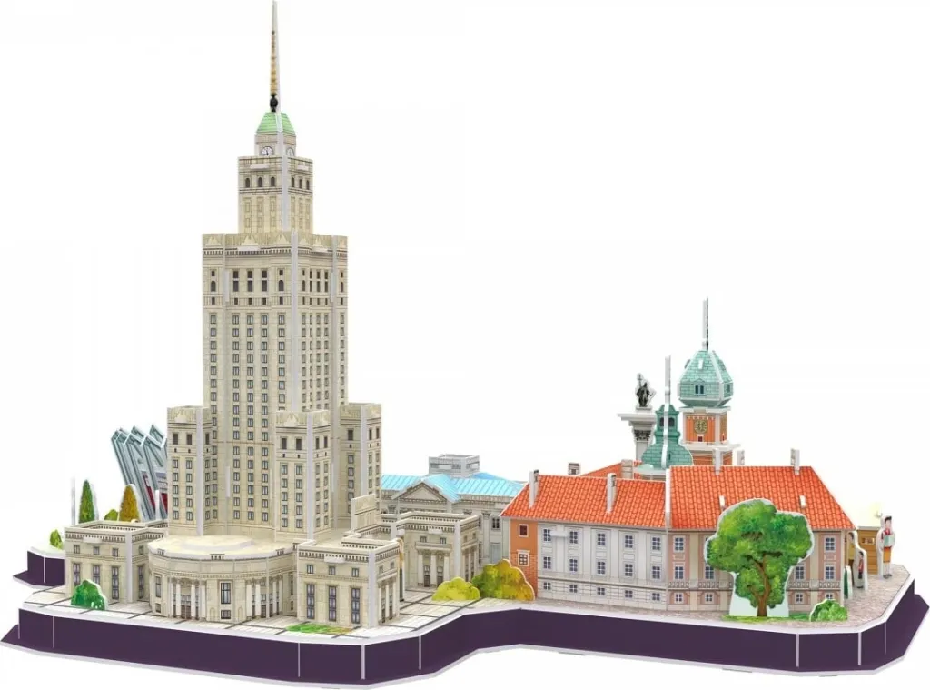Puzzle CHARGERCUBE 3D Cityline Warsaw - 2