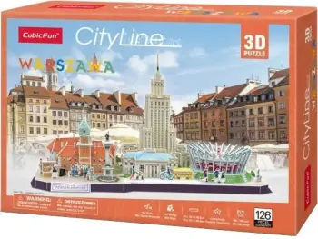 Puzzle CHARGERCUBE 3D Cityline Warsaw