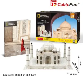 Puzzle 3D Taj Mahal National Geographic, 87 elemente