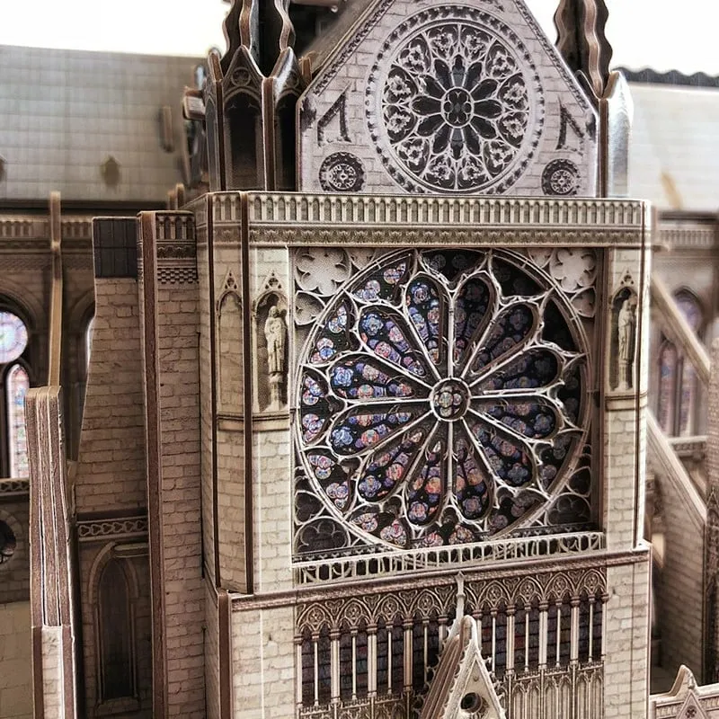 Puzzle Cubicfun Katedralja Notre Dame, 8+ - 2