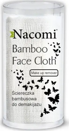 Peshqir fytyre për heqje grimi Nacomi Bamboo, 1 copë