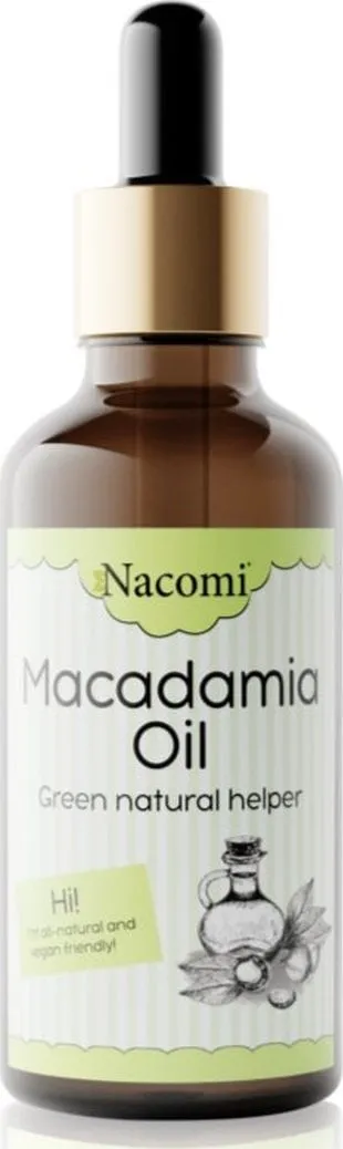 Vaj trupi Nacomi Green Natural Helper Macadamia, 50ml - 1