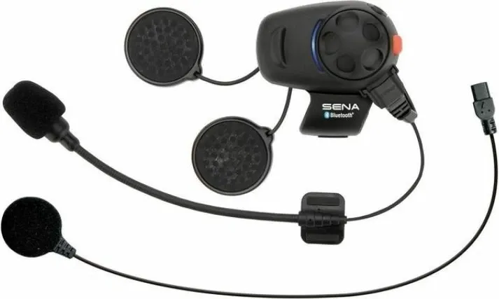 Interkom për motoçikletë SENA SMH5, Dual Pack, Bluetooth 5.1, 400m, i zi - 5