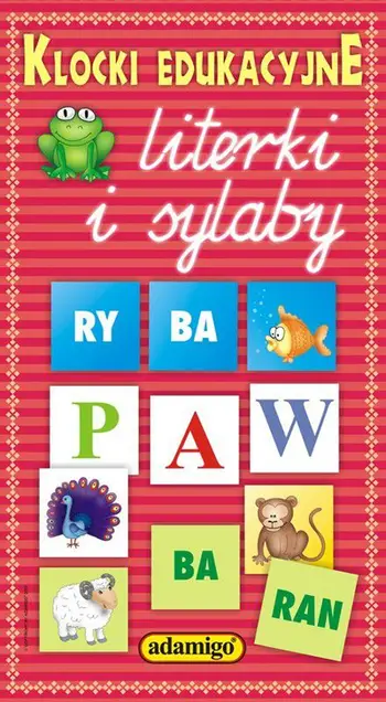 Blloqe edukative Adamigo Educational Blocks, set për fëmijë, ngjyrë jeshile