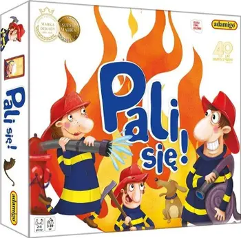 Loja tavoline Adamigo Fire, familjare, bashkëpunuese dhe garuese, shumëngjyrëshe