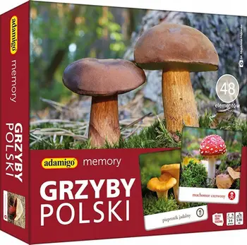 Loja kujtese Adamigo Mushrooms of Poland, edukative, për fëmijë 5+