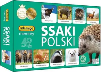 Loja memori Adamigo Polish Mammals, edukative, me kafshë gjitare