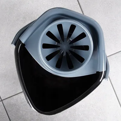 Kovë mop-i me shtrydhës, 10L, materiale të qëndrueshme, e kuqe - 5
