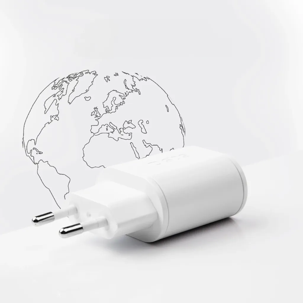 Karikues muri SBS TETRPD20W, 20W, 2 porta USB-A/USB-C, i bardhë - 4