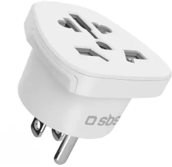 Adapter udhëtimi SBS Travel Adapter, prizë tip B, universal, i bardhë