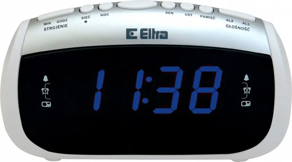 Radio me orë alarmi Eltra ZOSIA 312PLL, e bardhë - 1