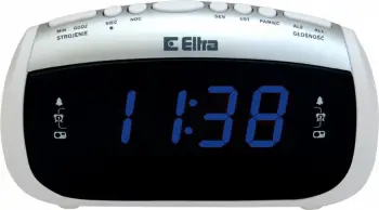 Radio me orë alarmi Eltra ZOSIA 312PLL, e bardhë