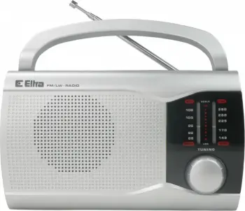 Radio portative Eltra Ewa, AM/FM, 215x126x56 mm, e hirtë