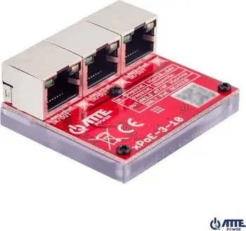 Switch PoE Atte xPoE-3-10, 3 porta Fast Ethernet, i pa-menaxhuar
