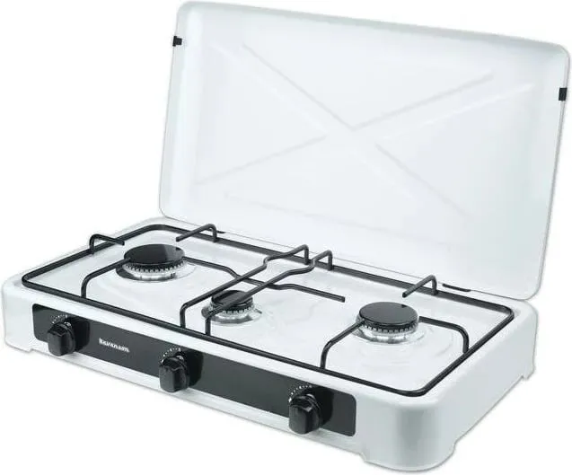 Reshov me 3 pllaka Ravanson, K-03TB, 60 cm, e bardhë - 2