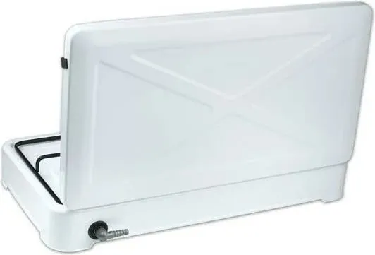 Reshov me 3 pllaka Ravanson, K-03TB, 60 cm, e bardhë - 3