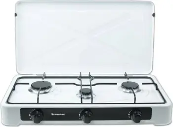 Reshov me 3 pllaka Ravanson, K-03TB, 60 cm, e bardhë