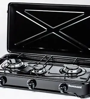 Reshov me 3 pllaka Ravanson, K-03TB, 60 cm, e zezë