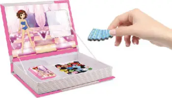 Puzzle magnetik Smily Play Fashionable Lady, +3 vjeç