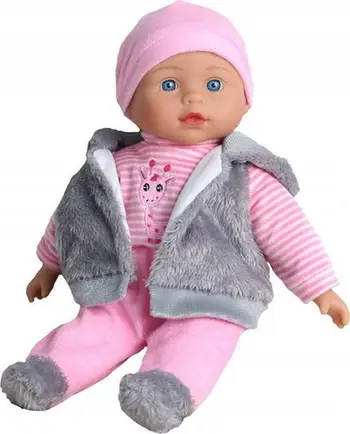 Kukull interaktive Smily Play Singing Boy Julka, 32 cm, dygjuhëshe, shumëngjyrëshe