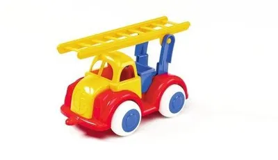 Lodër makinë zjarrëfikësish Viking Toys, 25-28 cm, shumëngjyrëshe - 1