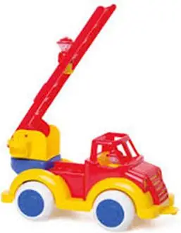 Kamion lodër Viking Toys, 35 cm, i kuq