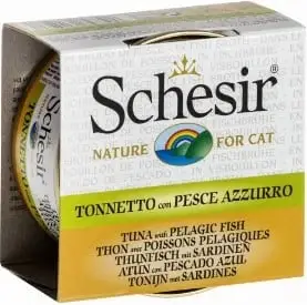 Ushqim për mace Schesir, 70 gr