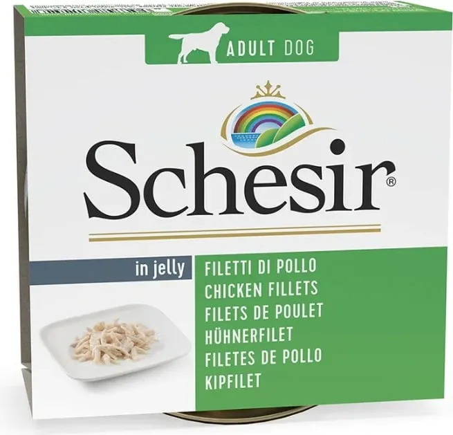 Ushqim për qen Schesir, file pule, 150 gr - 1