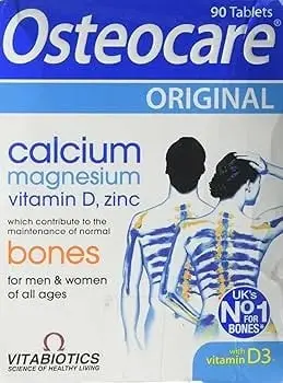 Osteocare 90 Tablets – Mbështetje e plotë për kocka të forta dhe të shëndetshme