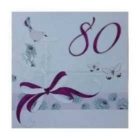 Kartolinë urimi Clear Creations Swarovski Square Birth Storks, për lindjen e bebes, me zarf, shumëngjyrëshe
