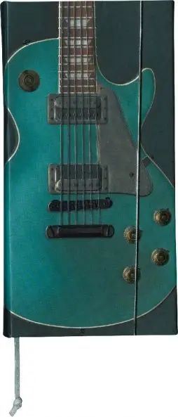 Bllok shënimesh Rossi Gibson Les Paul 0028-02, A5, 144 fletë, shumëngjyrësh