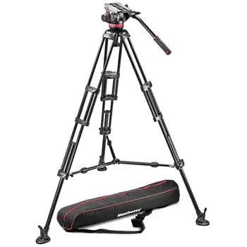 Manfrotto 502A Video Tripod with Sliding Plate