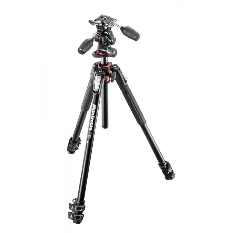 Manfrotto Tripod 190 aluminum 3-section - 1