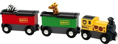 Set lodrash Brio Safari Train, druri, 3+ vjeç - 1