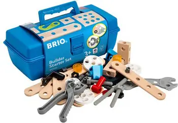 Set ndërtimi BRIO Builder Starter Set, kreativ për fëmijë, 3+
