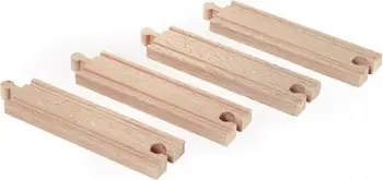 Set shina druri Brio Medium Straight Tracks, për trena, 4 copë