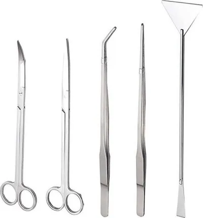 Set mjete pastrimi për akuarium Aptel, 5 copë - 3
