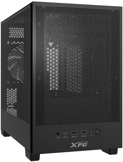 Kuti PC ADATA XPG Valor Mesh Nano, Micro ATX, me xham anësor, e zezë - 1