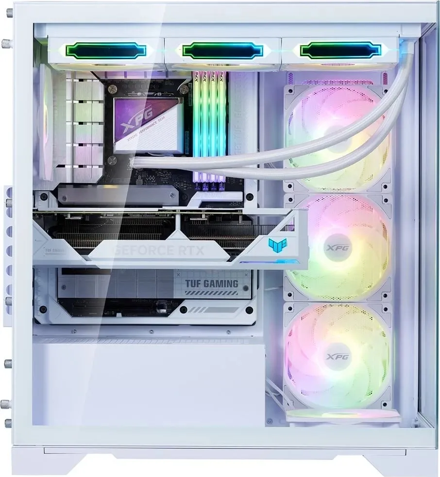 Kuti kompjuteri ADATA XPG Invader X BTF, MIDI Tower, ATX, e bardhë - 4