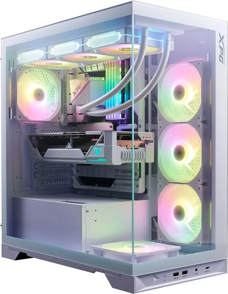 Kuti kompjuteri ADATA XPG Invader X BTF, MIDI Tower, ATX, e bardhë - 6