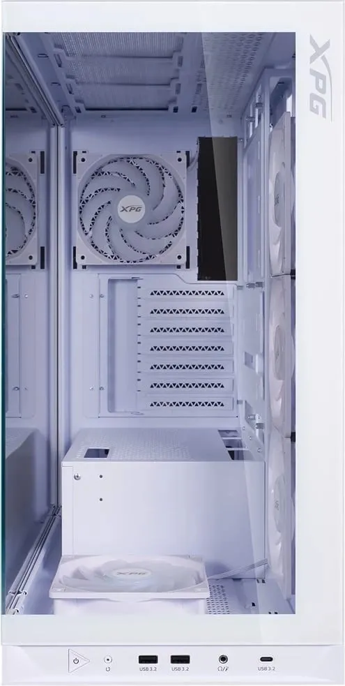Kuti kompjuteri ADATA XPG Invader X BTF, MIDI Tower, ATX, e bardhë - 8