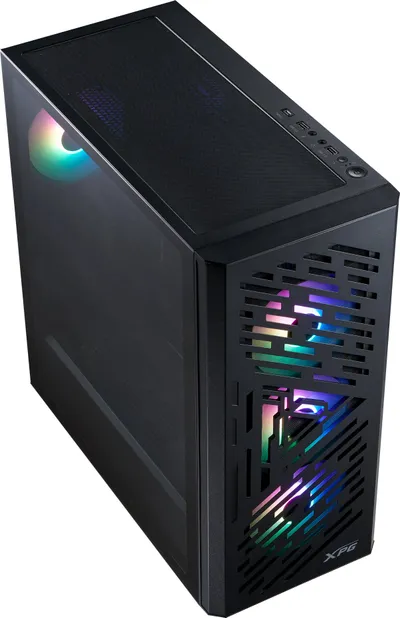 Kutia PC XPG Lander 501 Full Tower, ATX MATX Mini ITX, e zezë - 3