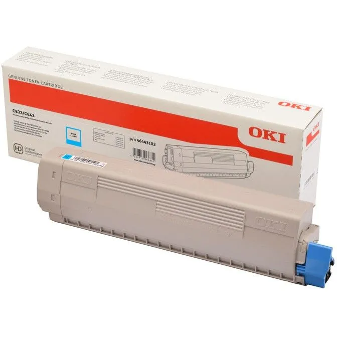 Toner OKI C823 HC / 46443103 – Blu - 1