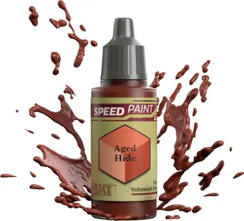 Bojë akrilike Army Painter Speedpaint 2.0 Aged Hide, 18ml, portokalli kafe