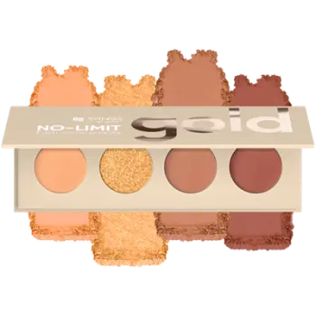 Hije për sy AA Wings of Color No Limit Volume, Gold, 4g