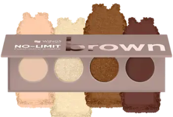 Hije për sy AA Wings of Color No Limit Volume, Brown, 4g