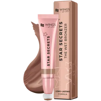 Bronzer AA Wings of Color Star Secrets The Wet, 01 Light Bronze, 13ml