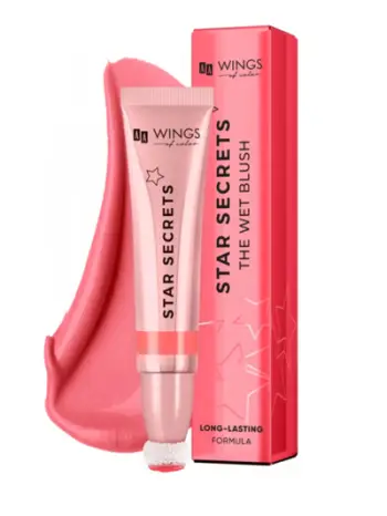 Ruzh AA Wings of Color Star Secrets The Wet, 02 Strawberry Pink, 13 ml