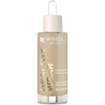 Krem pudër AA Wings of Color Healthy Wear Illuminating, 303 Light Beige, 30 ml